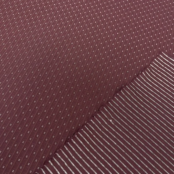 Itališkas, elegantiškas, bordo minkštas dvipusis trikotažas 014707