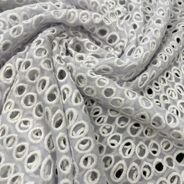 Siuvinėtas šifonas 003855