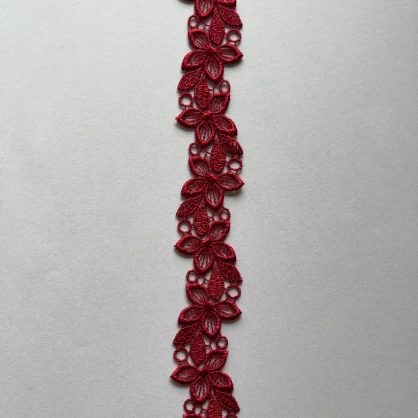 Bordo nėrinys 2,5 cm