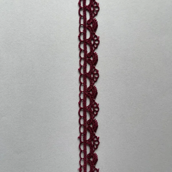 Bordo nėrinys 1,5 cm
