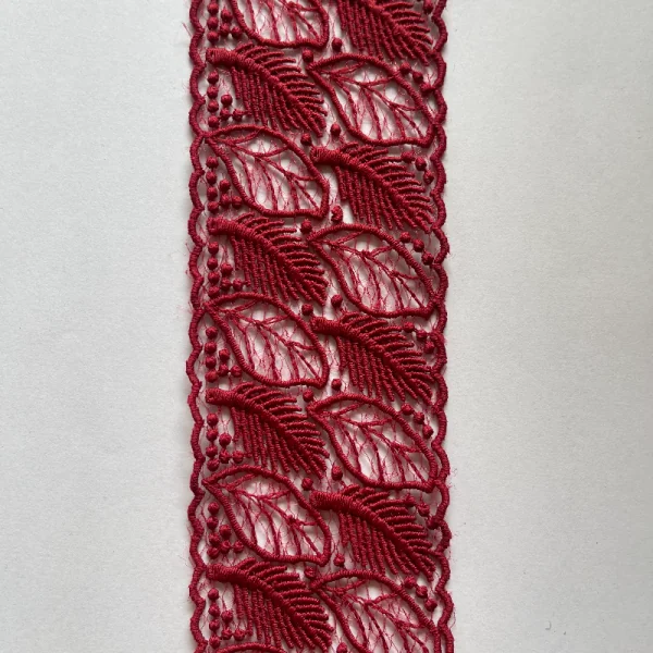 Bordo nėrinys 7 cm
