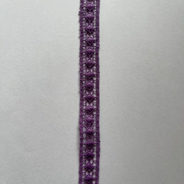 Violetinis nėrinys 1,5 cm