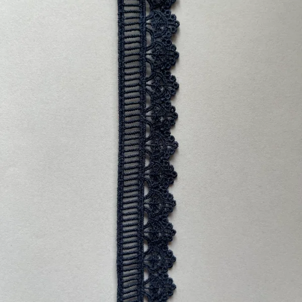 Mėlynas nėrinys 2,5 cm