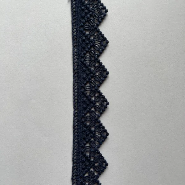 Mėlynas nėrinys 3 cm