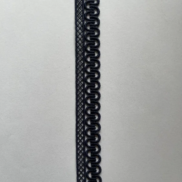 Mėlynas nėrinys 2,5 cm 011216