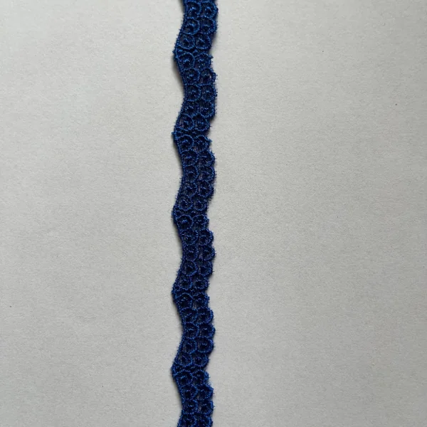 Mėlynas nėrinys 1 cm