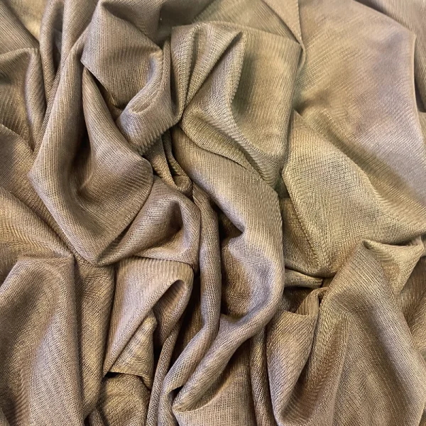 Chaki spalvos tiulis su elastanu 000849
