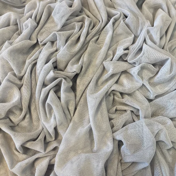 Pilkas elastinis tiulis 006587