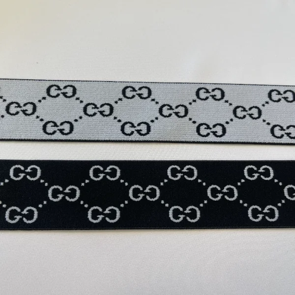 Dvipuse "GUCCI" tipo guma 4cm 013617