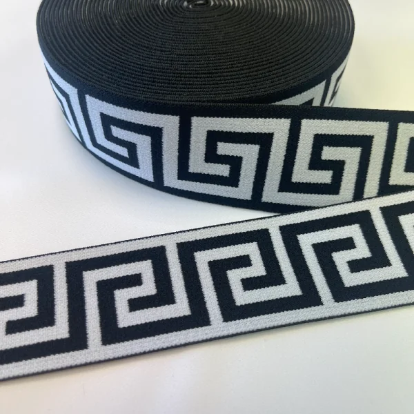 Dvipuse "VERSACE" guma 4cm 011193