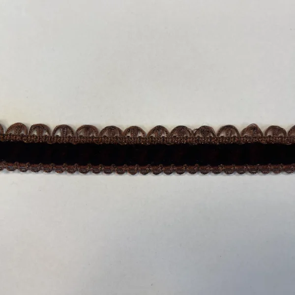 Dekoratyvinė aksominė juosta 2,5cm 002574