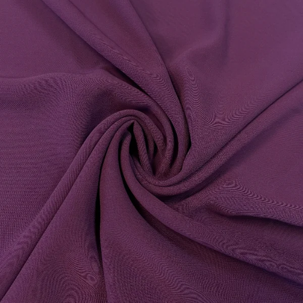 Aukštos kokybes, turkiškas "Marchiano" purpurinės violetinės spalvos krepas 012958
