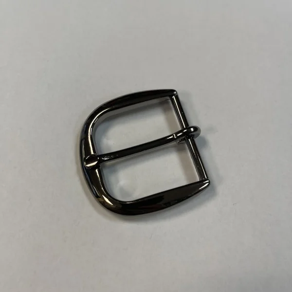 Metalinė sagtis diržui nikelio spalvos 4cm 012601