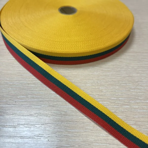 Tautinė juostelė Lietuvos veliava 1,5cm 013795