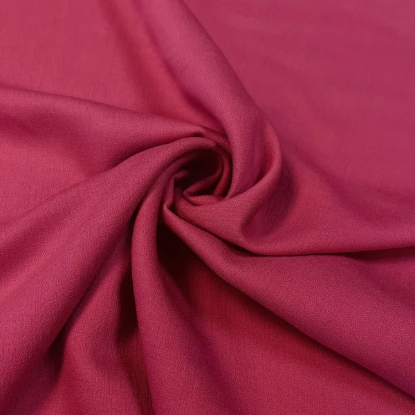 Prabangi avietės spalvos itališka viskozė su tencel 013925