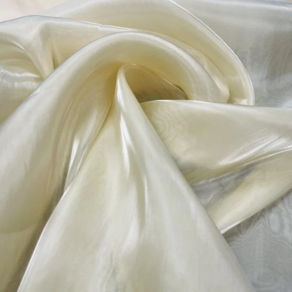 Turkiška gelsva blizgi organza 014117