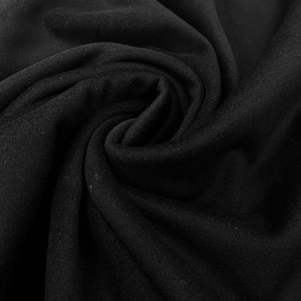 Elegantiška, itališka juoda vilna 011768