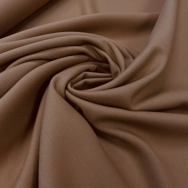 Aukštos kokybes, prabangus, karamelės spalvos kostiuminis audinys "Jaguar" 014290
