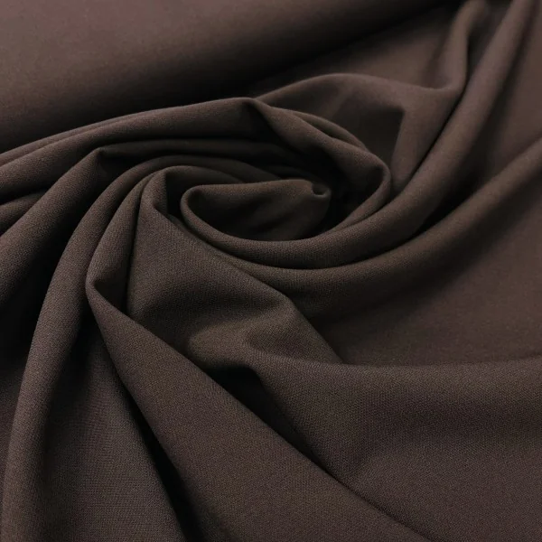 Turkiškas rudas suknėlinis audinys 014296