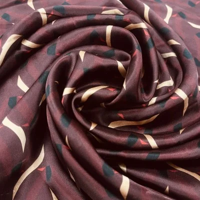 Itališkas bordo šilkas...