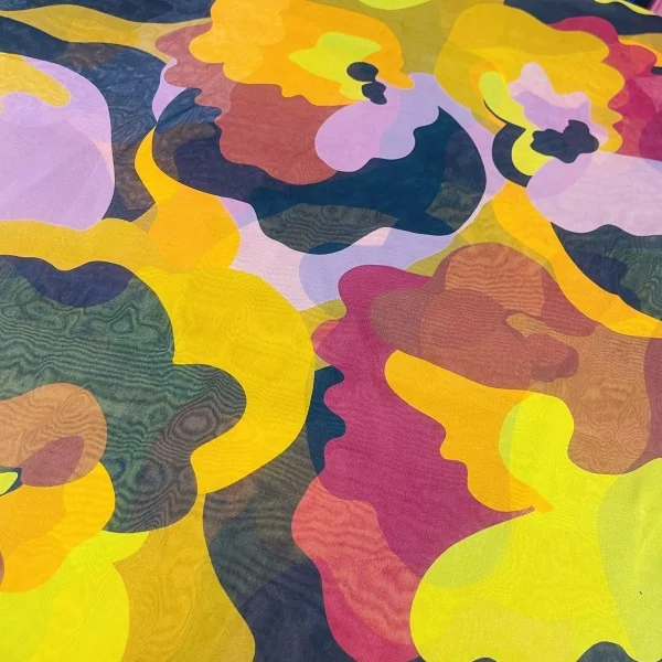 Itališkas margas šilkas (likutis 2,4m)