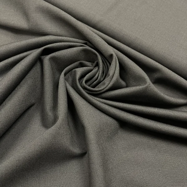 Itališka, tamsiai pilka kostiuminė vilna 014452