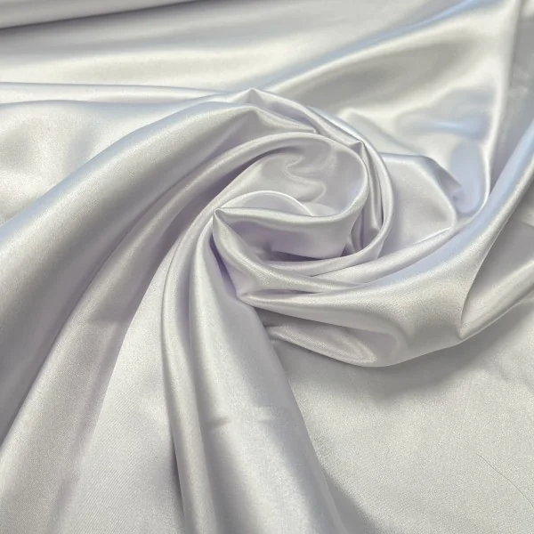 Itališkas, standus, baltas satinas 014403