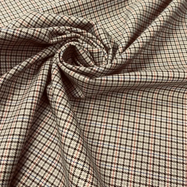 Itališkas, medvilnės ir viskozės audinys 014292