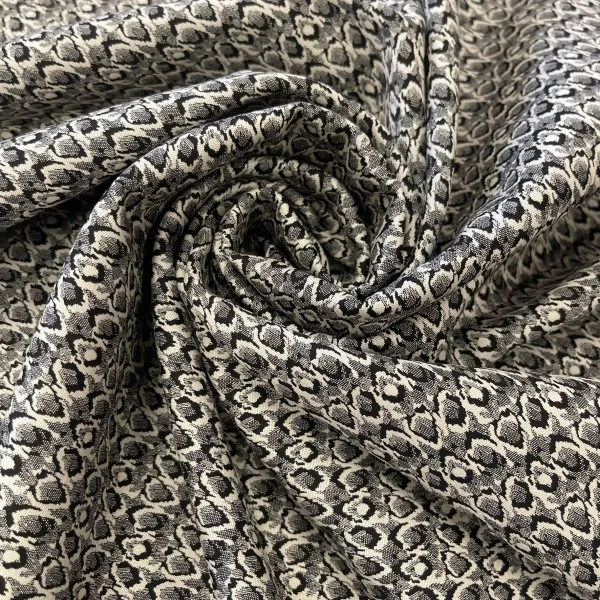 Itališkas, aukštos kokybės žakardinis džinsas 014518